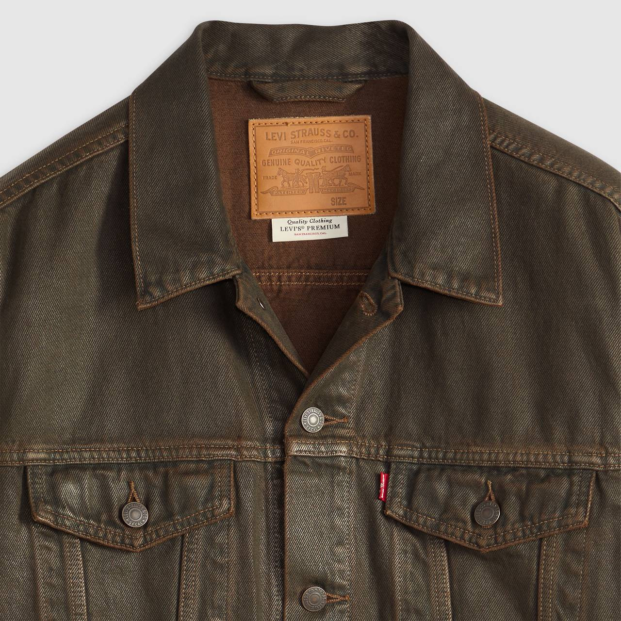 RELAXED FIT TRUCKER JACKET - 6