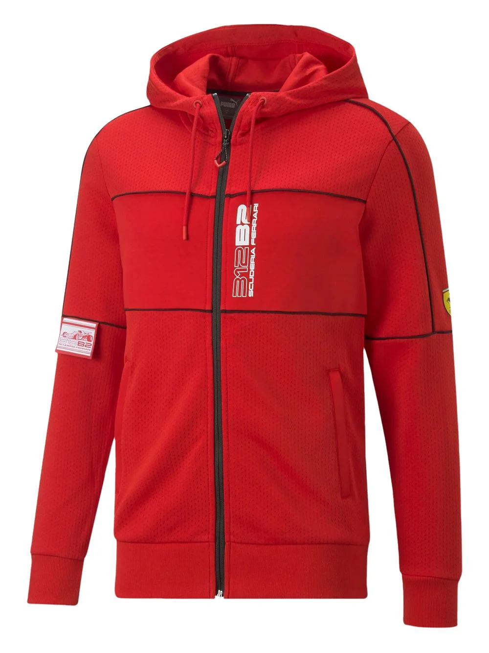 x Scuderia Ferrari Race piped-trim track jacket - 1