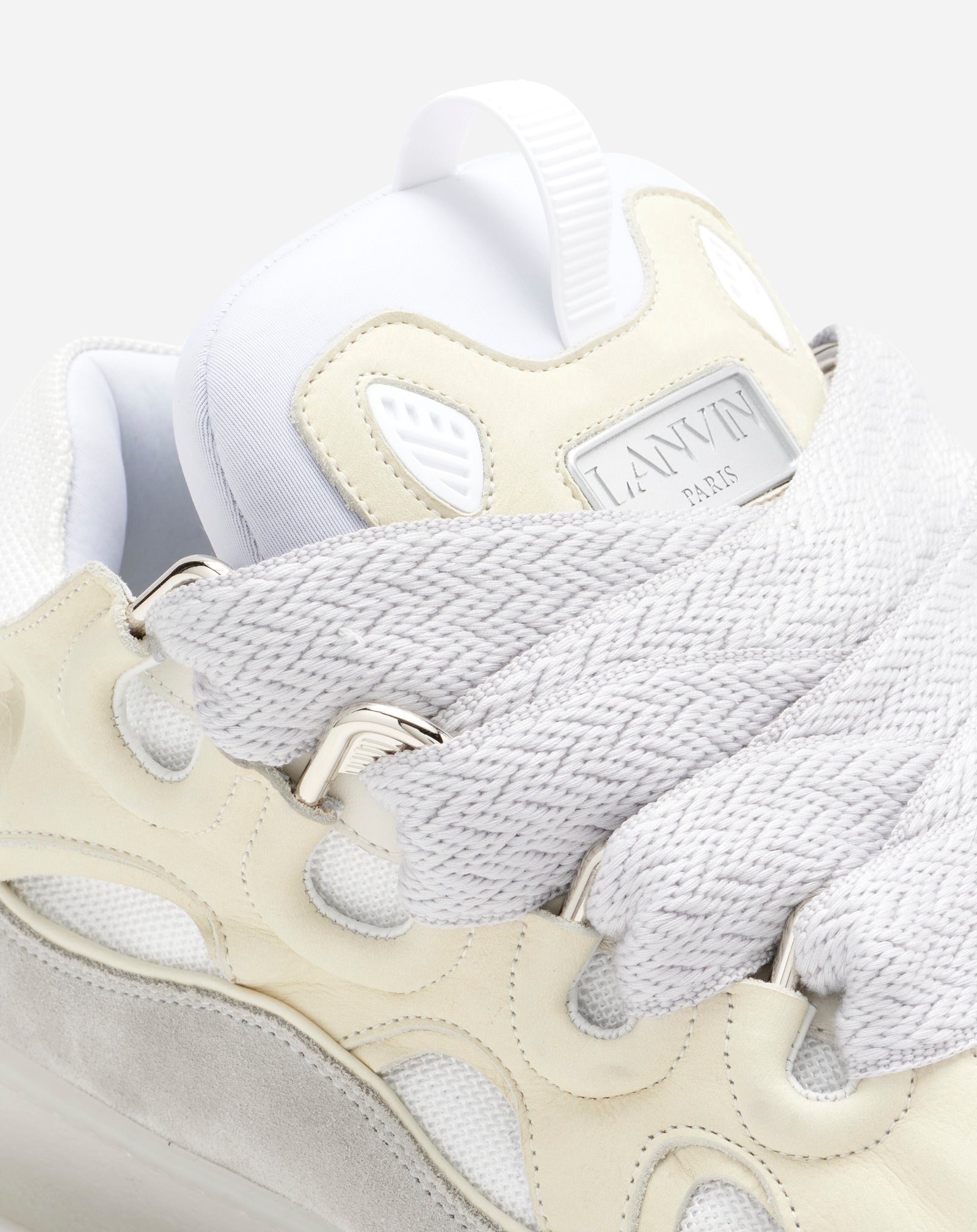 LEATHER CURB SNEAKERS - 3