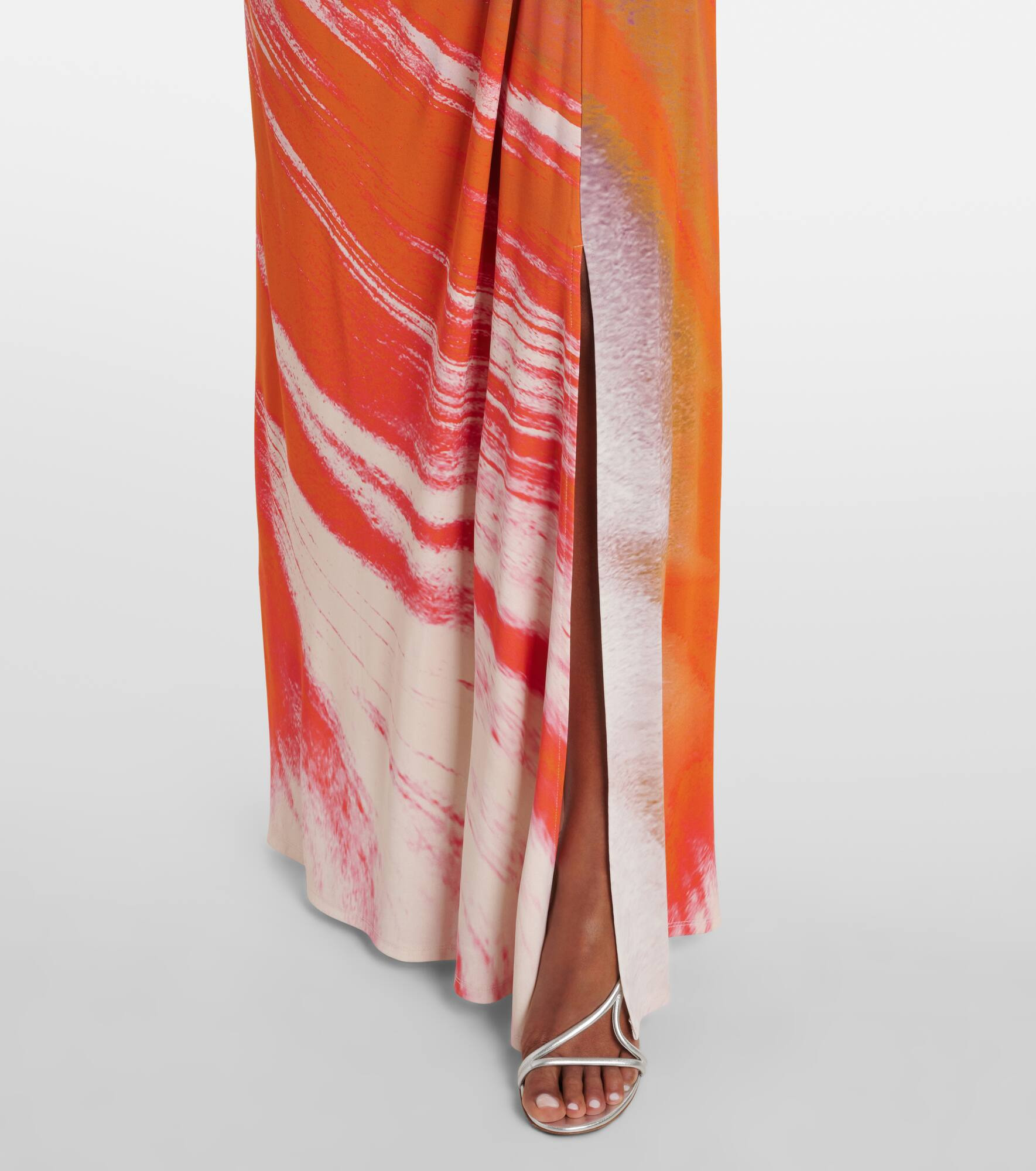 Emma printed jersey maxi dress - 5