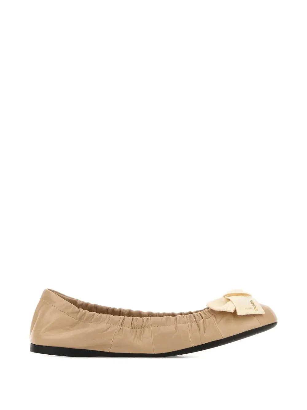 Nappa Ballerinas with Bow - 1