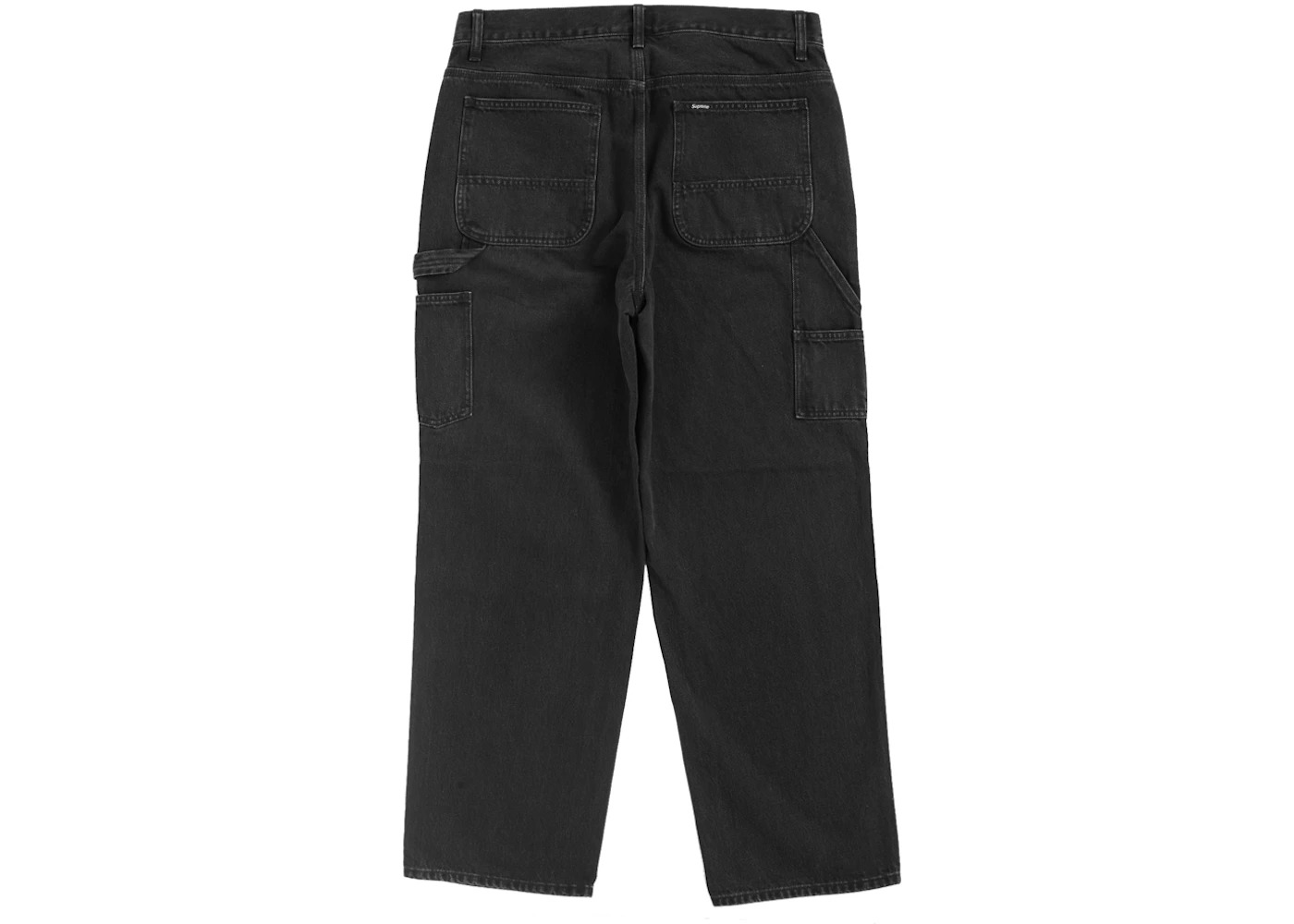 Supreme Denim Painter Pant Black - 2