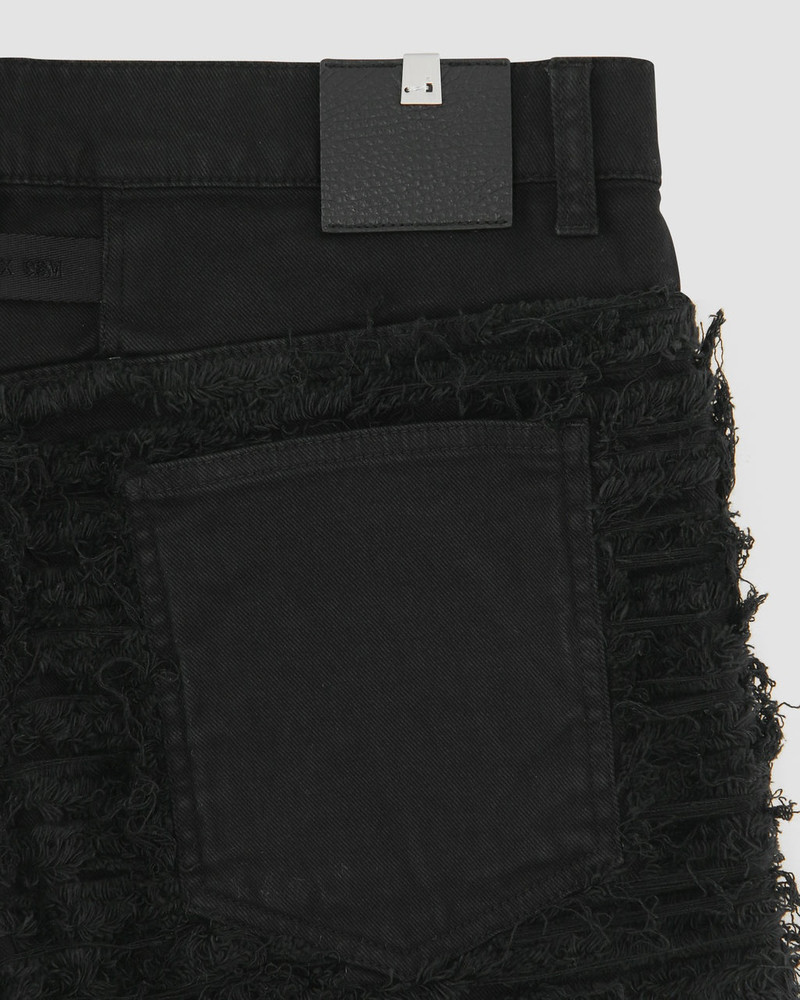 STUDDED BLACKMEANS 6 POCKET JEAN 7