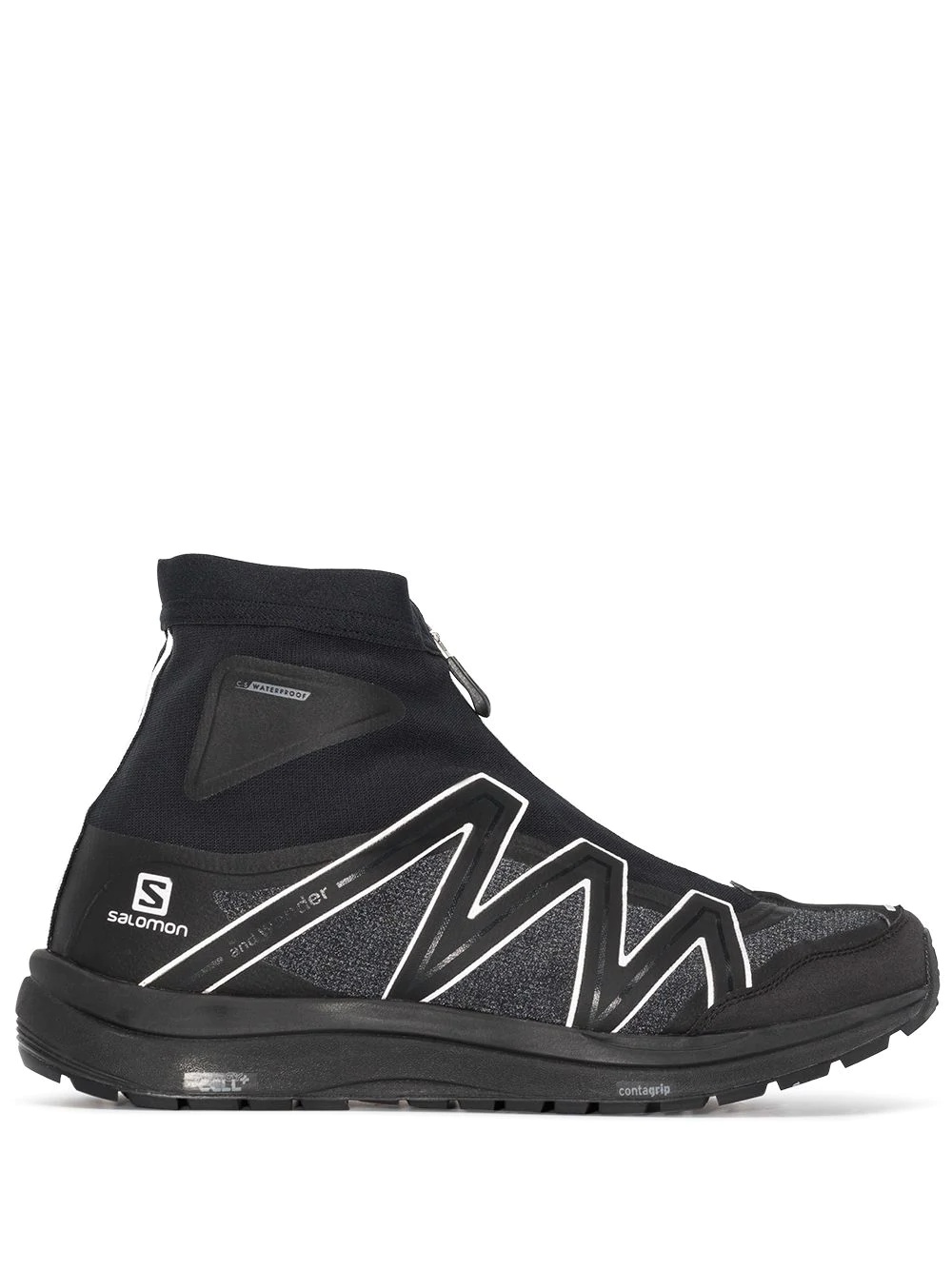 x Salomon black reflective sneakers - 1