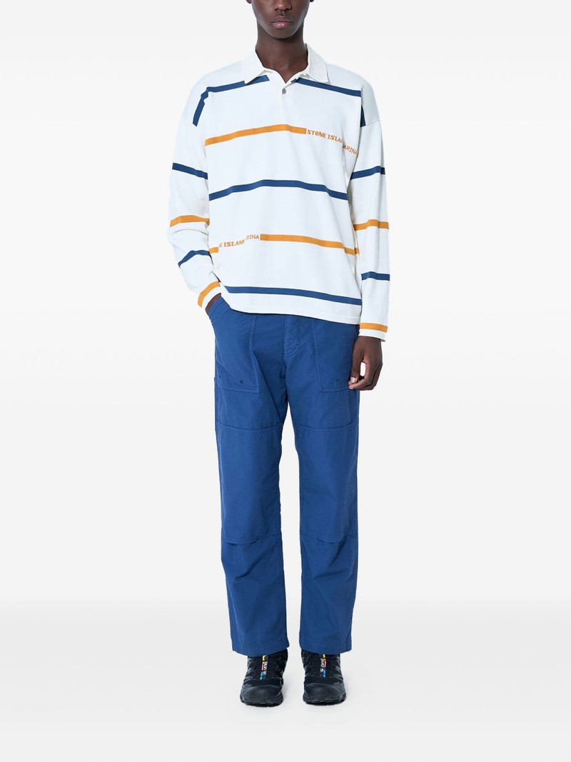 Stone Island multi-pocket chino trousers outlook