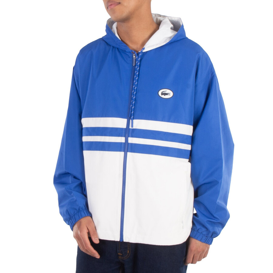 Lacoste Colorblock Hooded Windbreaker Jacket - 2