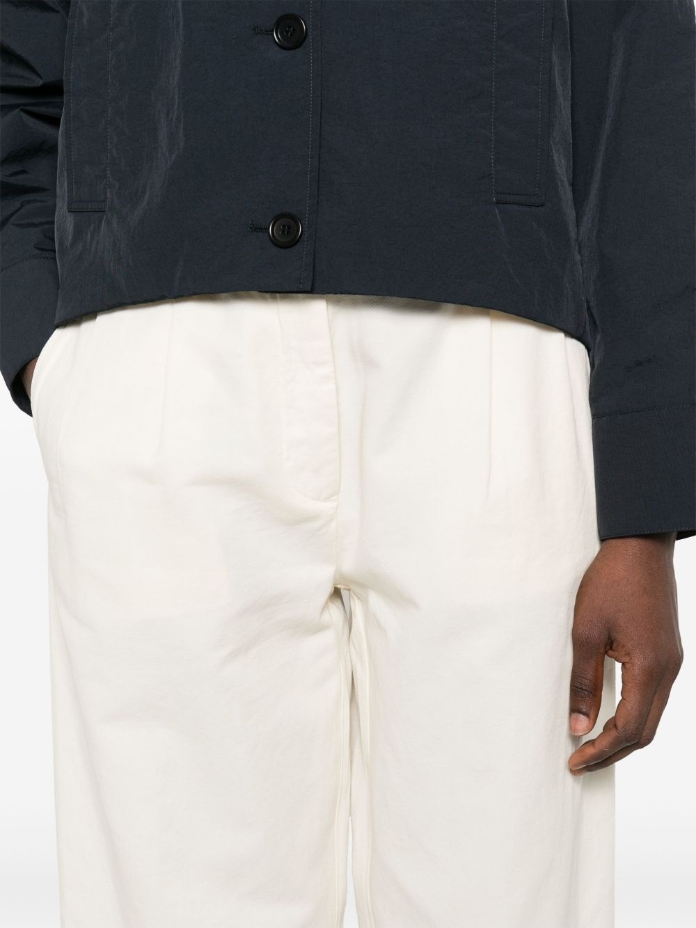 pleat-detailing trousers - 5