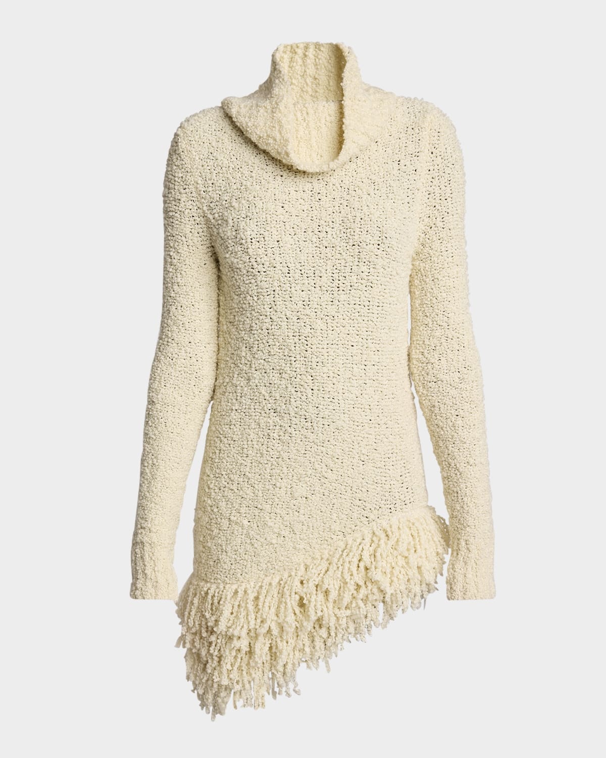 Meloe Fringe Knit Mini Dress - 1