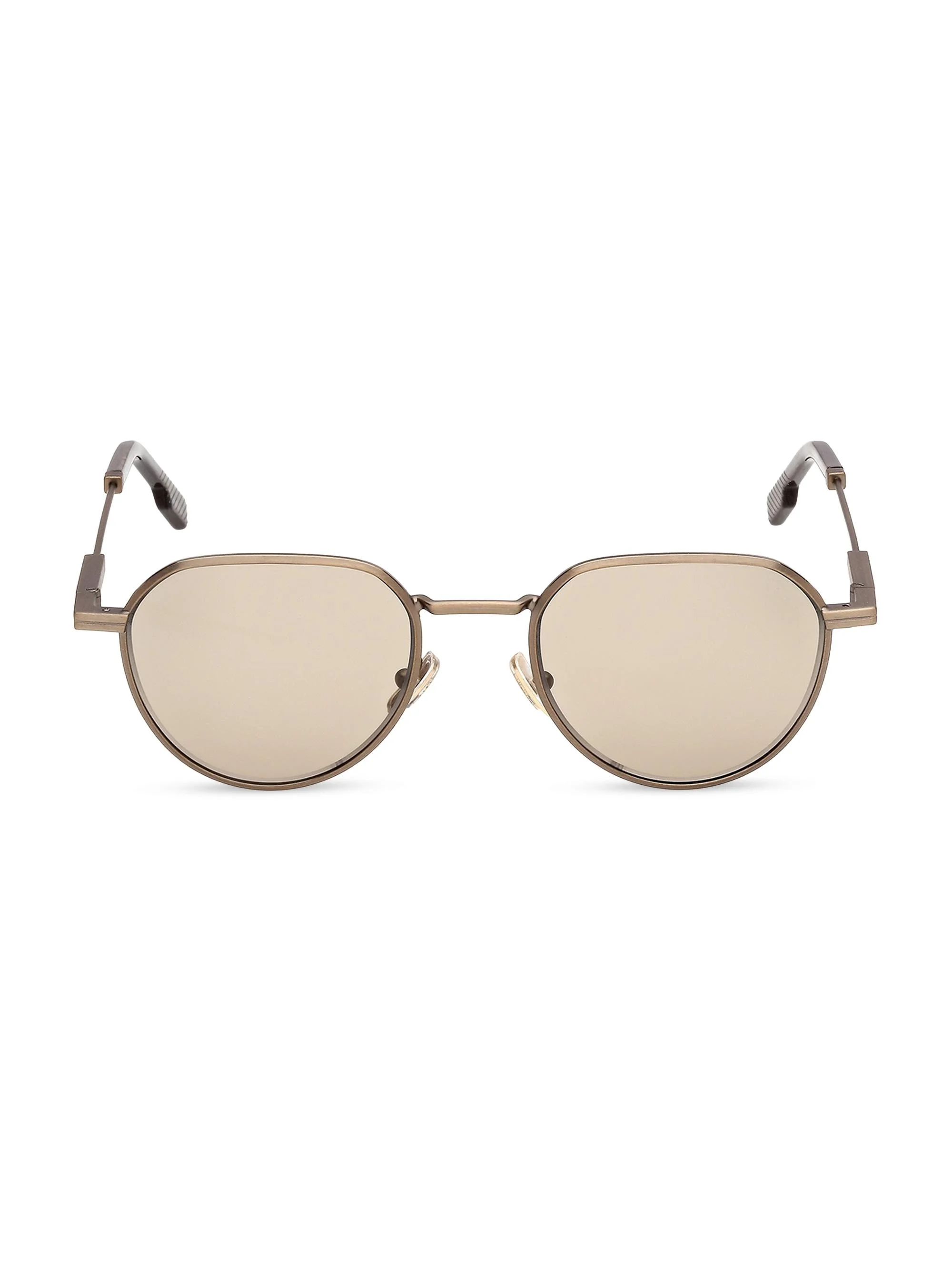 Men's 51MM Aviator Sunglasses - Gold Brown - 1