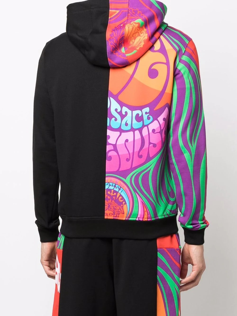 graphic-print zip-up hoodie - 4