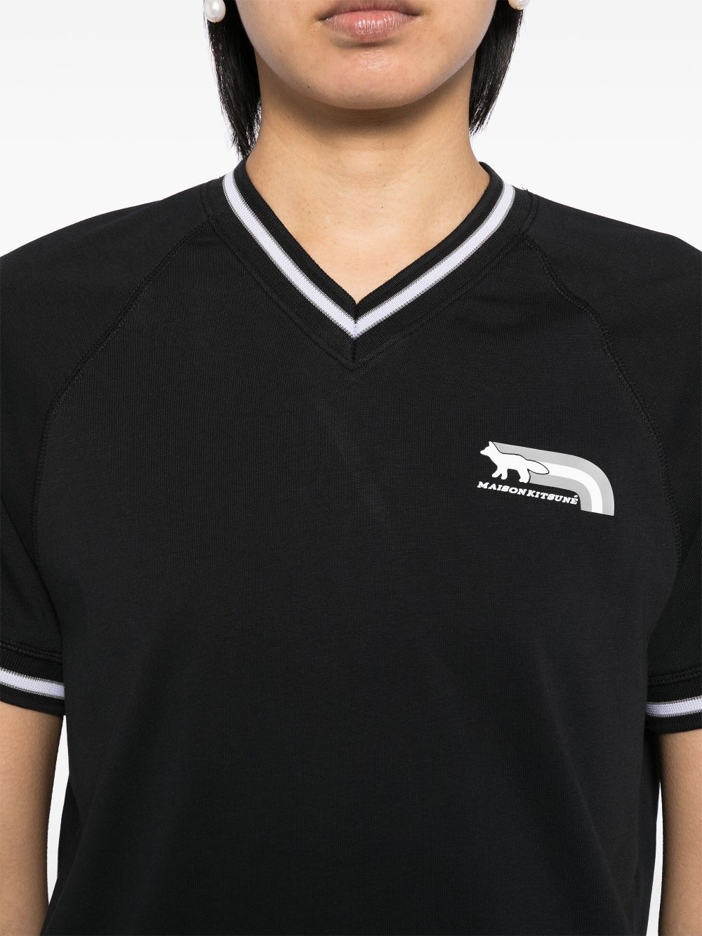 flash fox raglan T-shirt - 5