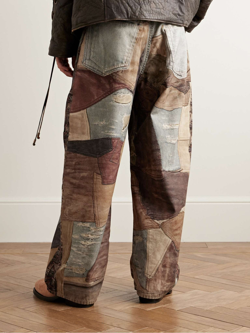 Wide-Leg Trompe L'oeil Jeans 4