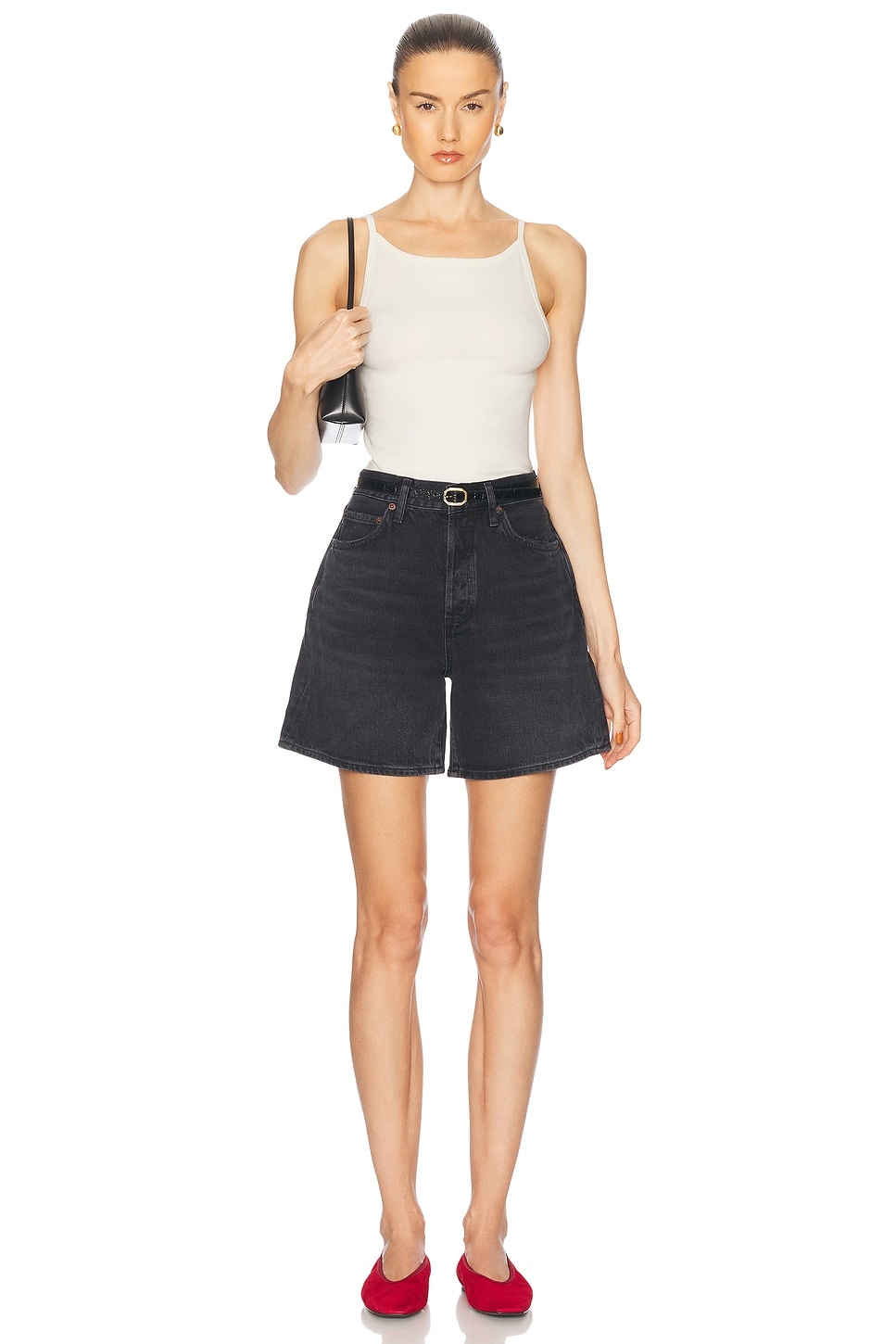 Dame High Rise Baggy Short - 5