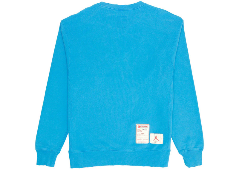 Jordan Jordan x Union Crewneck Equator Blue outlook