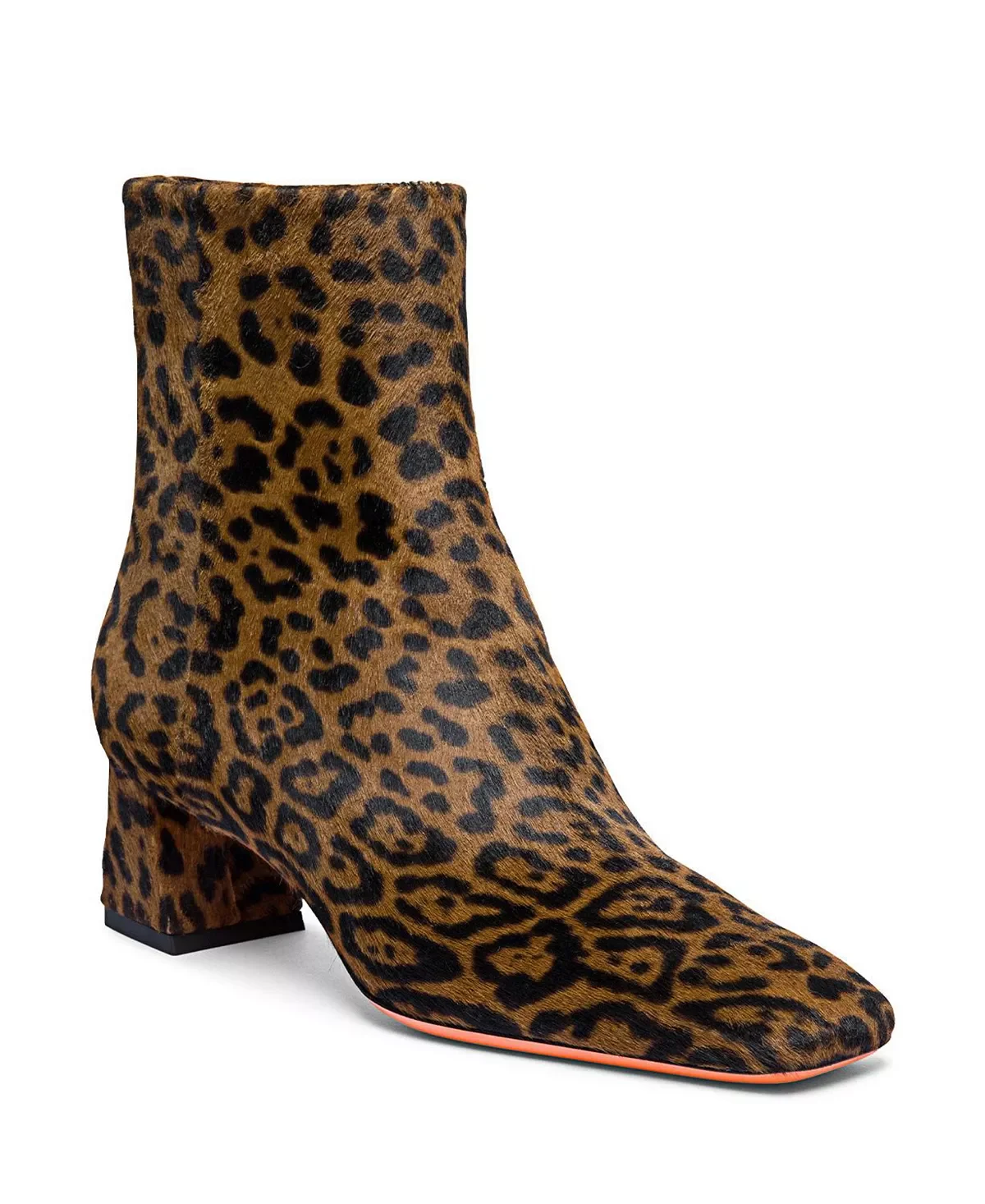 Women's Animal Print Ankle Boot - 1