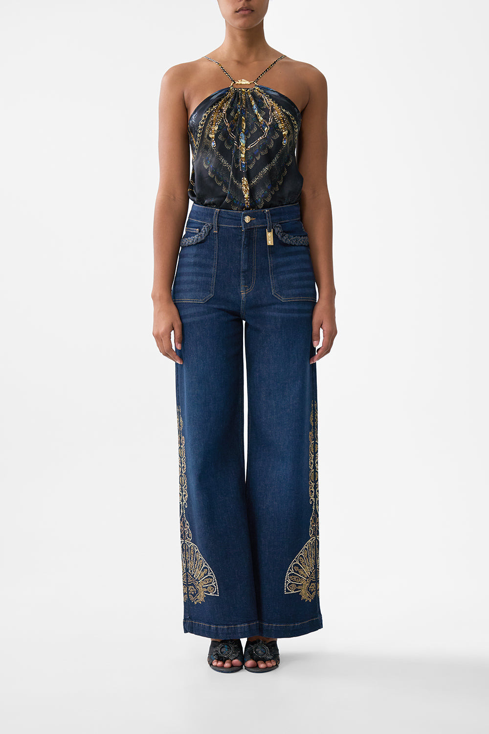 JENNA ISTANBUL ALCHEMY HIGH WAISTED FLARE - 2