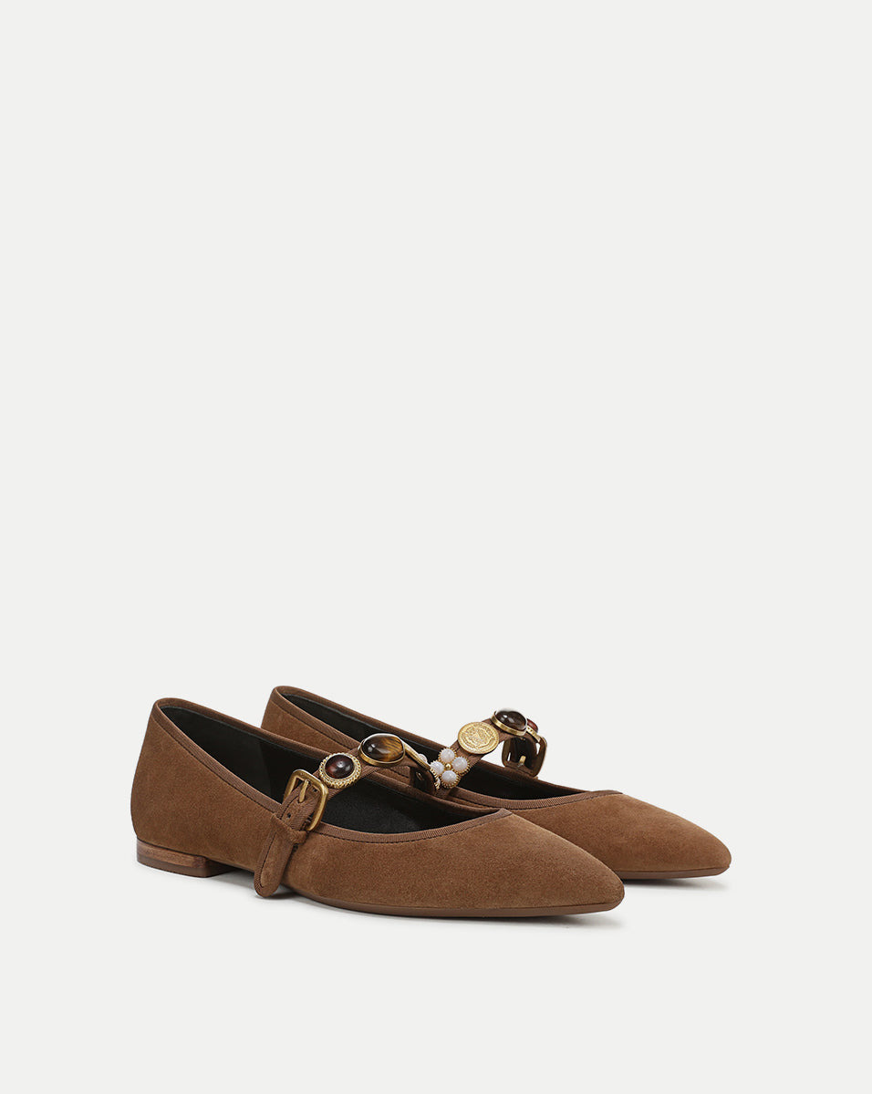 SELENE EMBELLISHED FLAT - 2