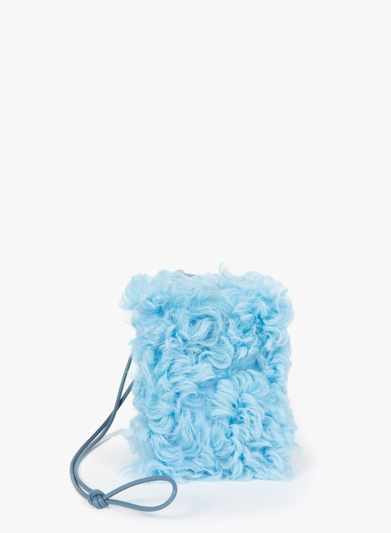 SHEARLING PHONE POUCH - 1