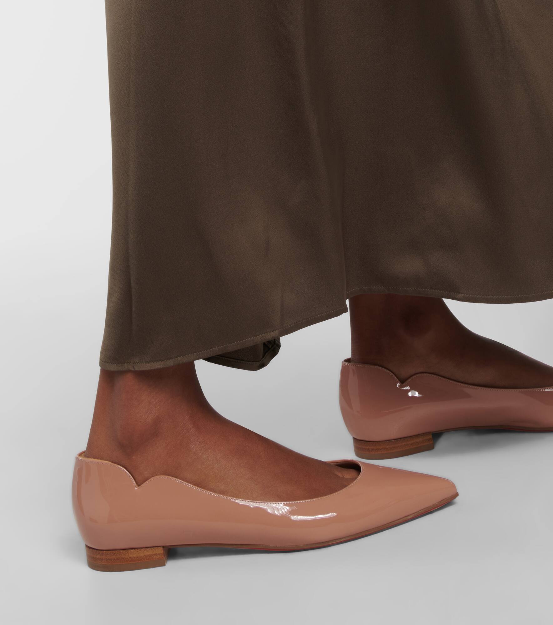 Hot Chickita patent leather ballet flats - 7