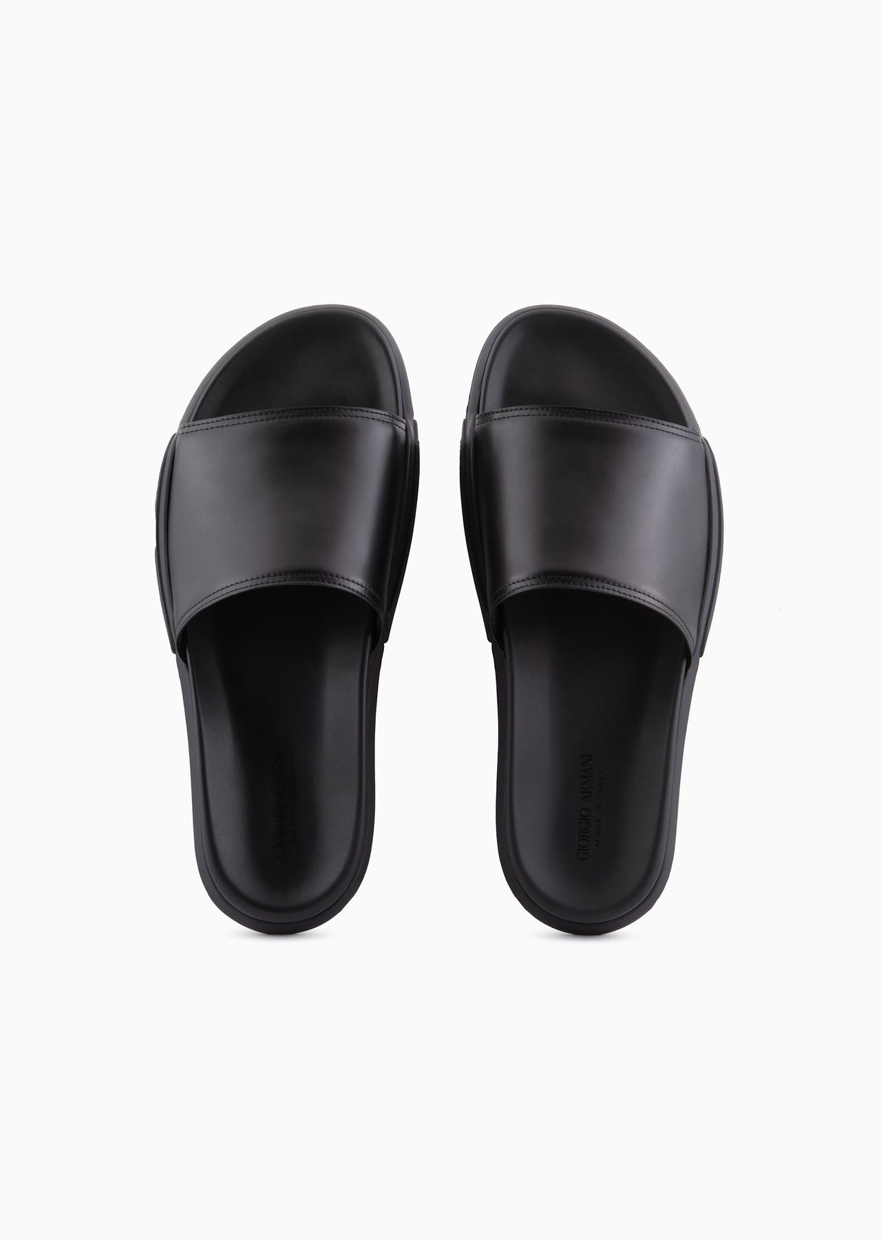 Leather strap sandals - 3