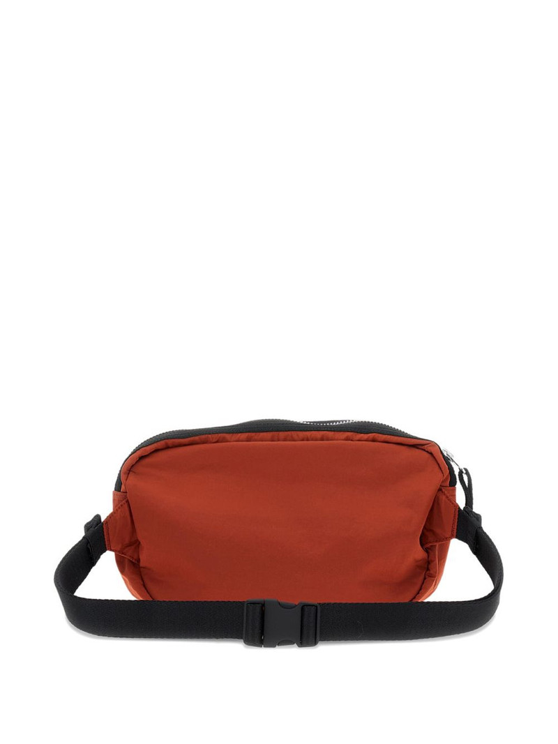 Stone Island logo-patch belt bag outlook