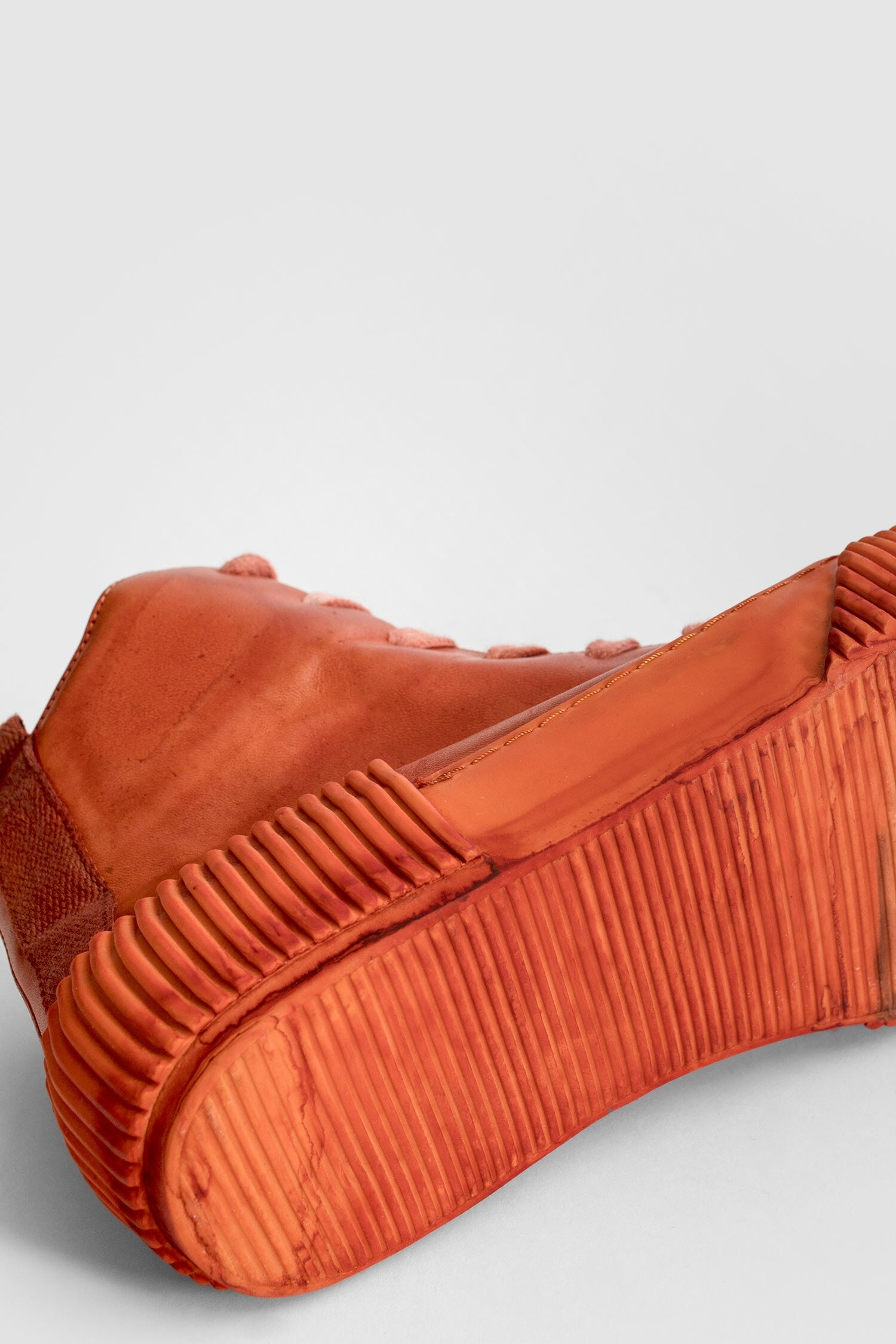 BORIS BIDJAN SABERI MAN ORANGE SNEAKERS - 7