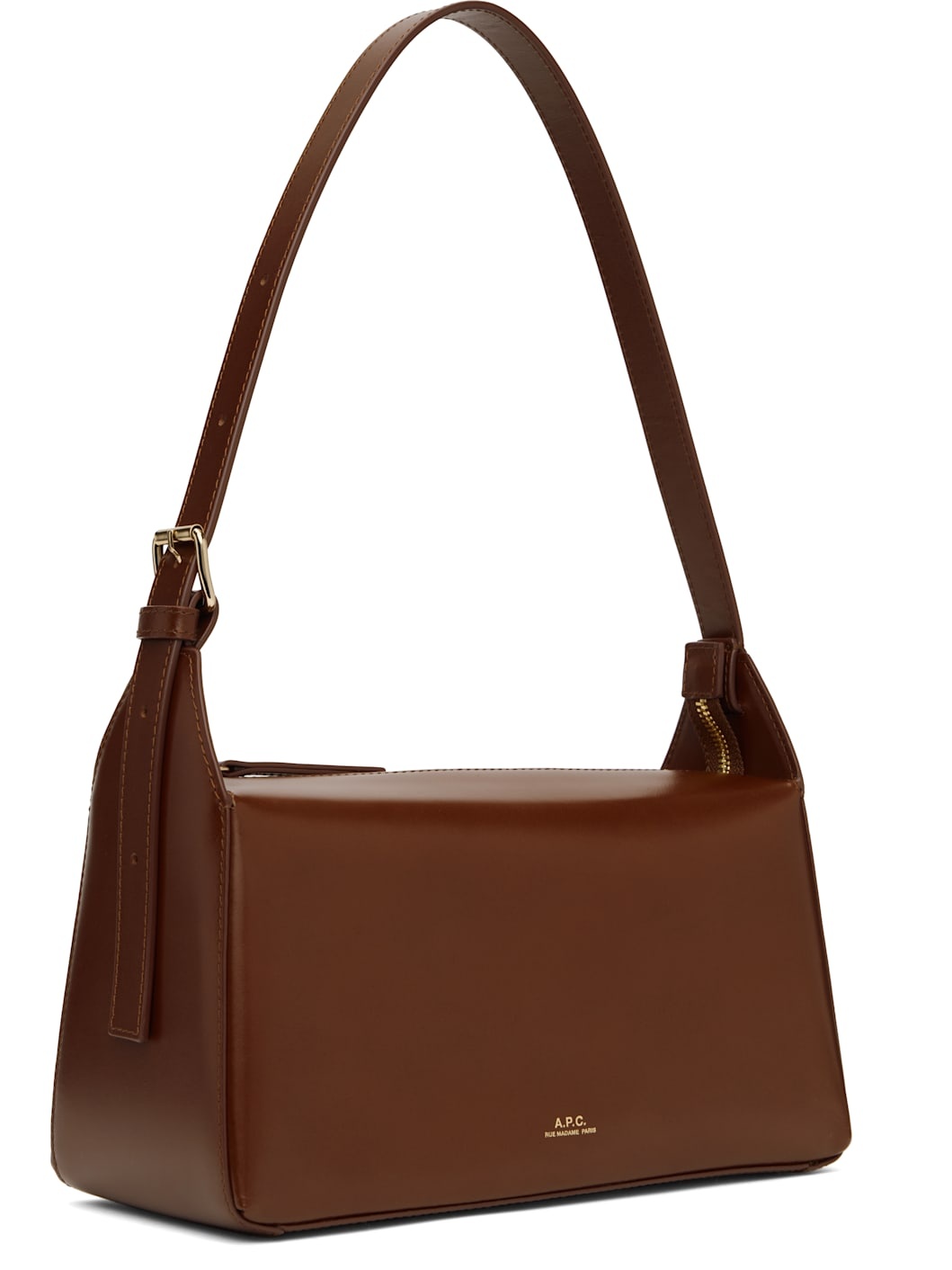 Brown Virginie Baguette Bag - 2