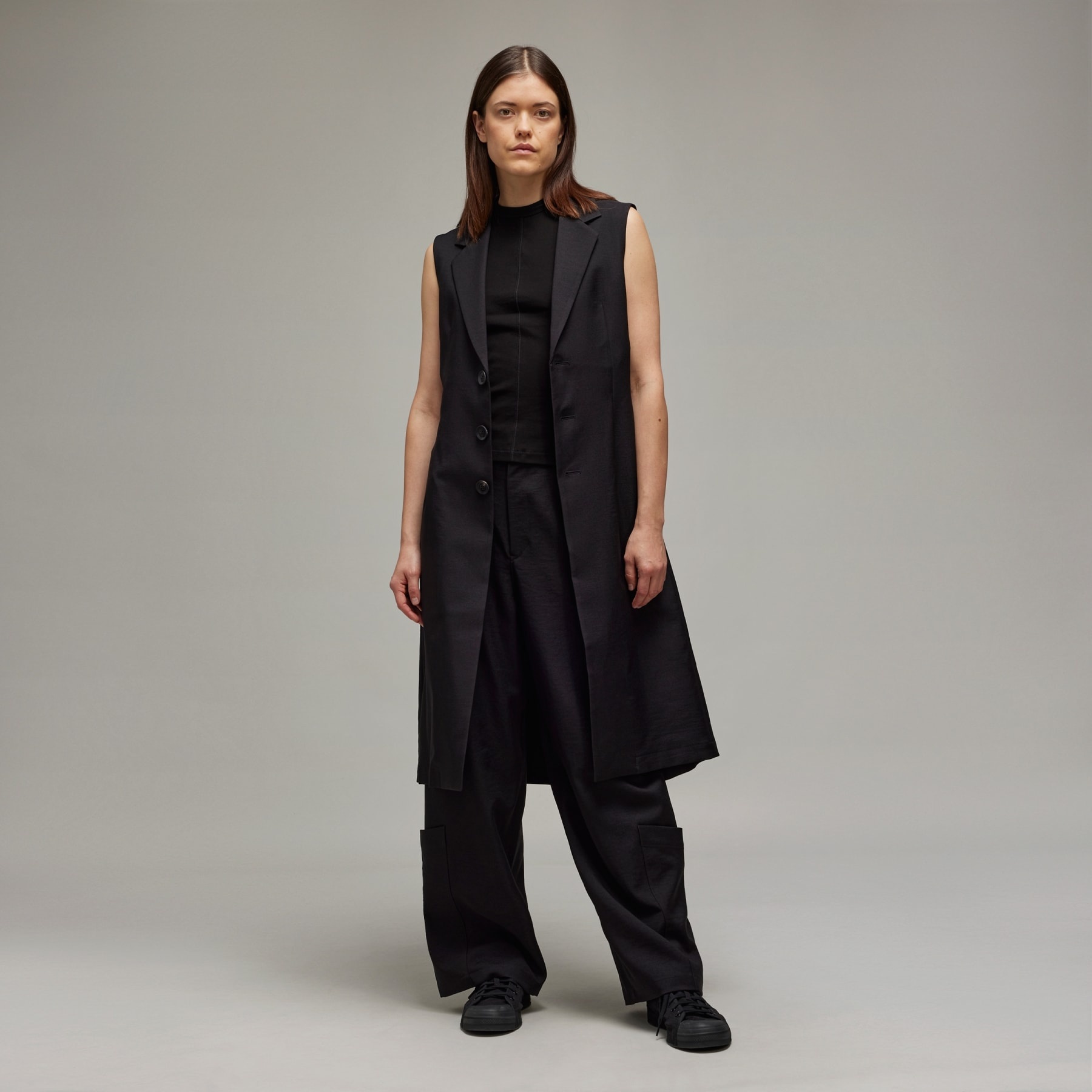 Y-3 Sport Uniform Tailored Patch Vest - 5