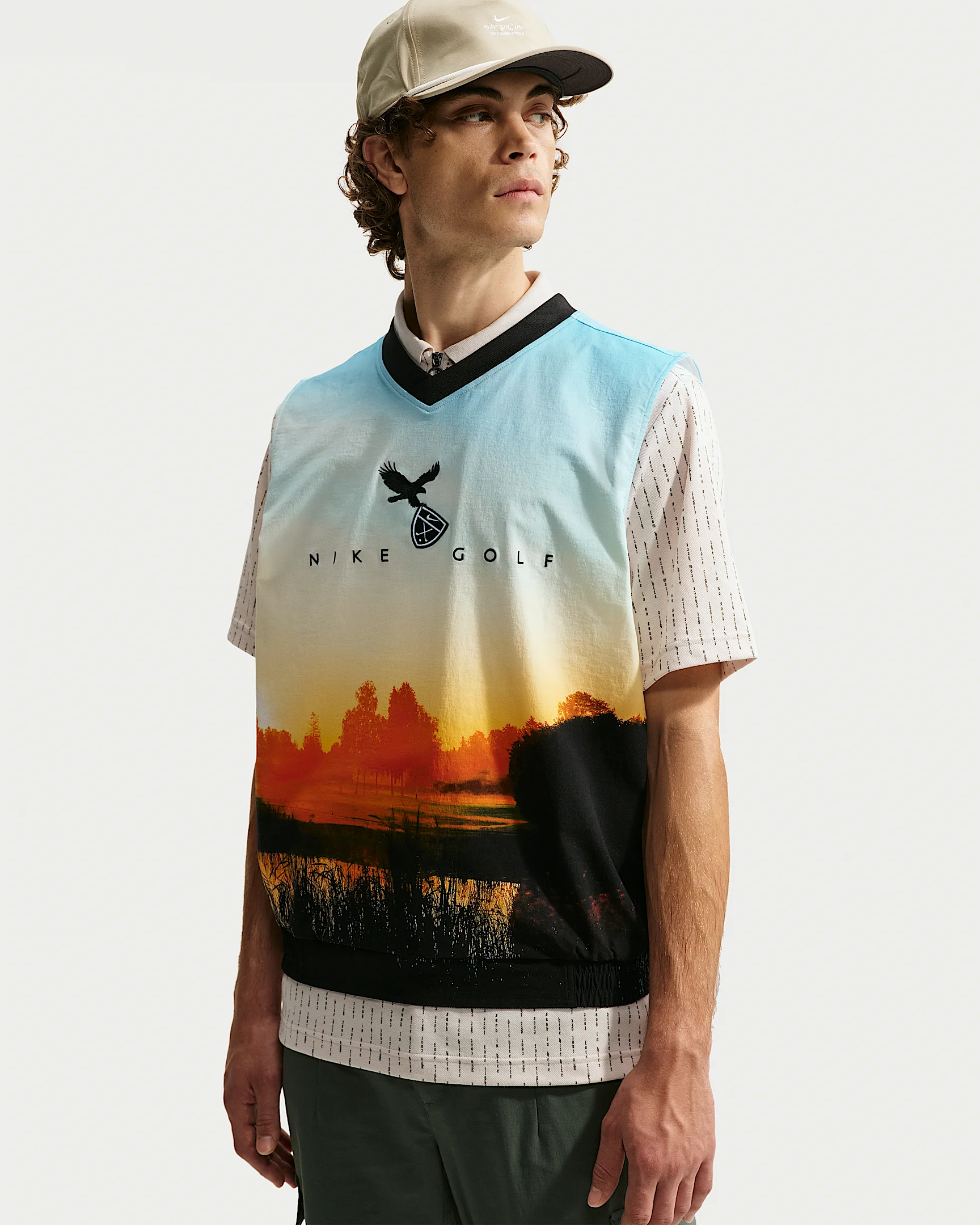 Nike Fairway Fresh Golf Wind Vest - 1