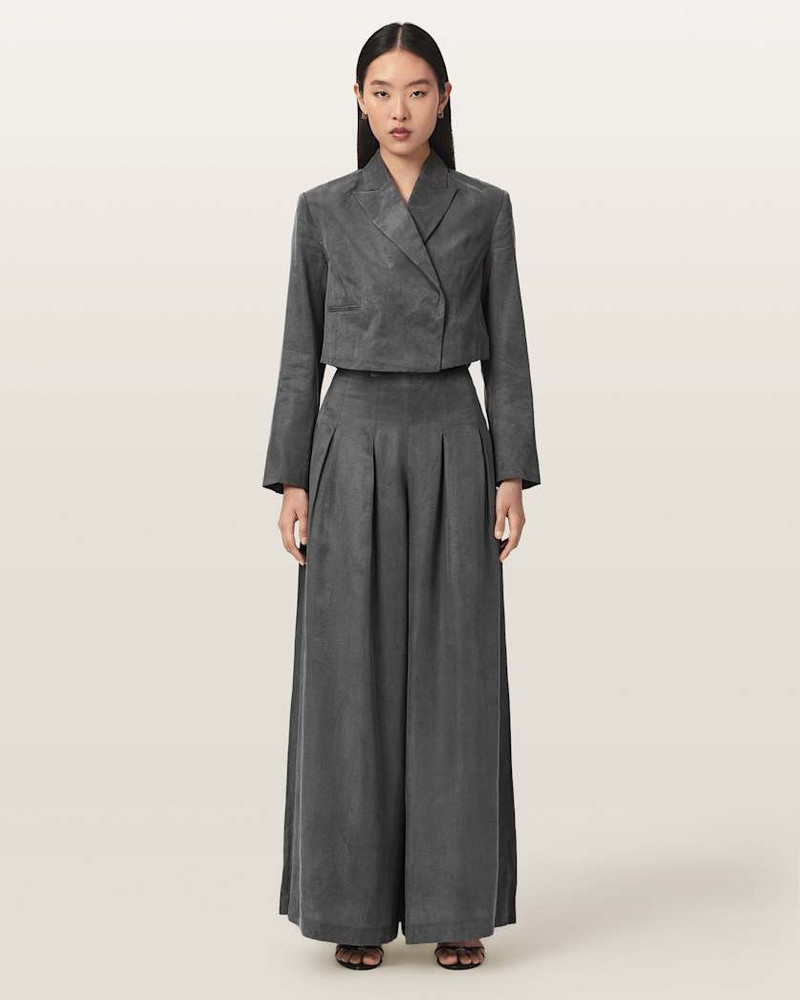 MARRLO DOUBLE BREASTED CROPPED BLAZER 8
