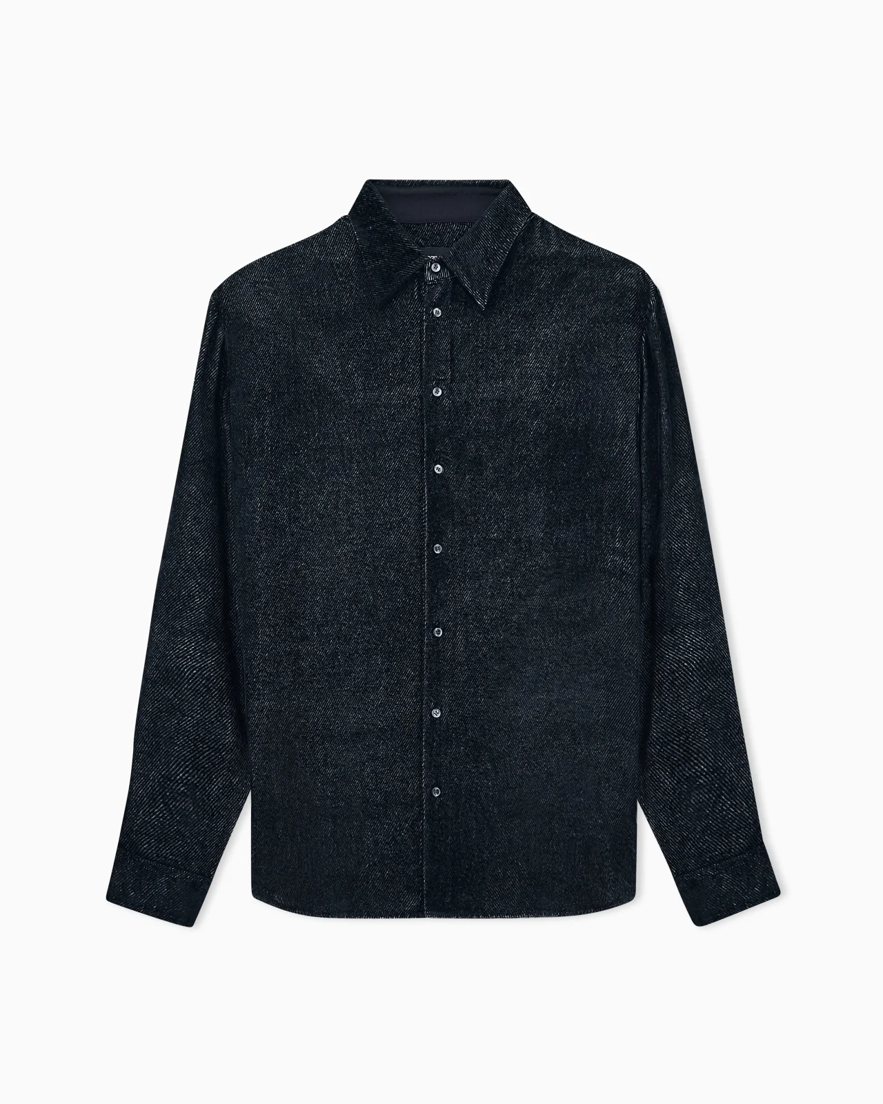 SHIRT SILK-BLEND DEVORÉ VELVET TWILL DESIGN - 1