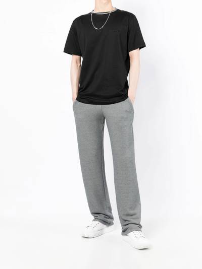 Missoni logo embroidered cotton T-shirt outlook