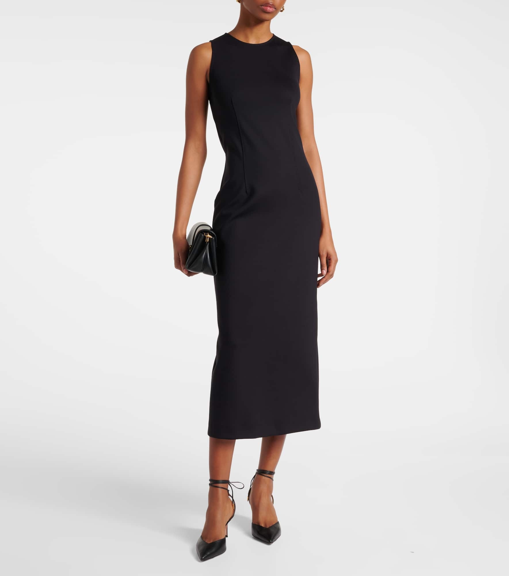 Sevres jersey midi dress - 2