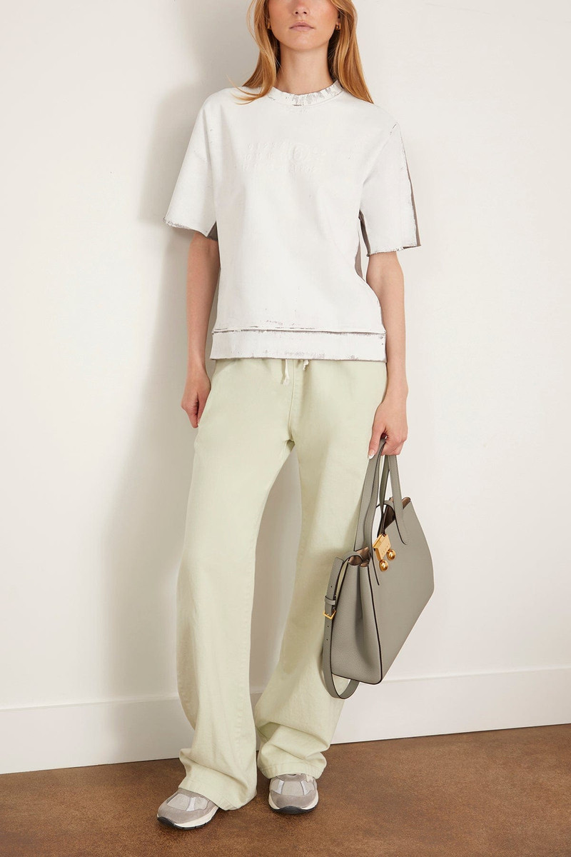 MM6 Maison Margiela Sweatshirt in Taupe outlook