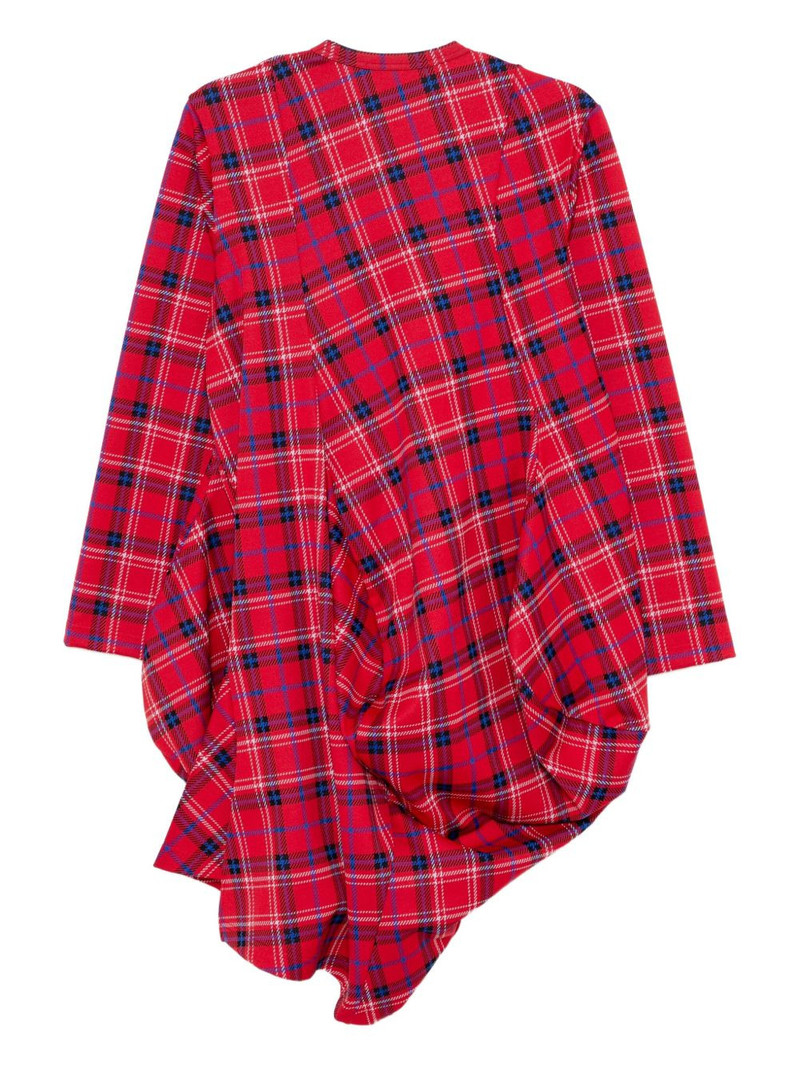 Comme Des Garçons checked dress outlook