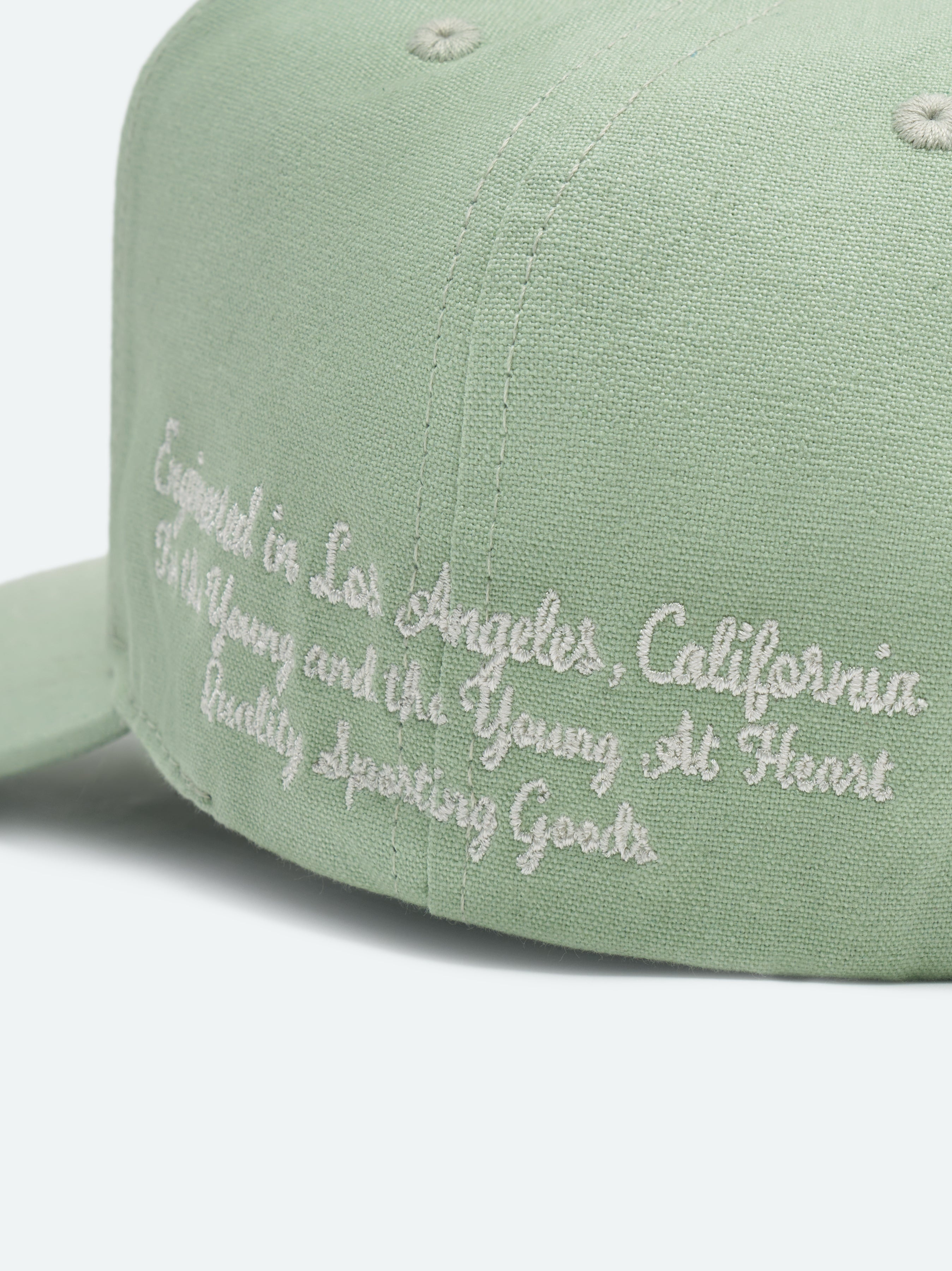 CHENILLE M.A. PATCH CANVAS HAT - 6