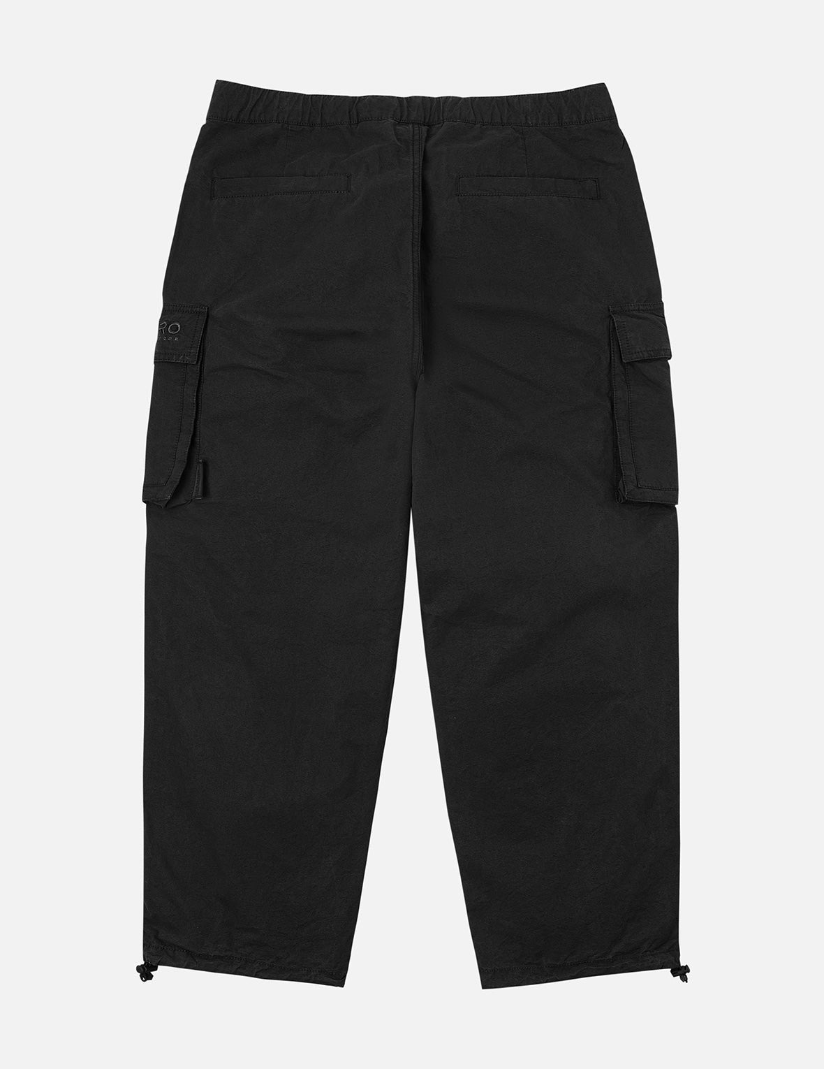 Logo Embroidery and multi-pocketsRelax Fit Cargo Pants - 4