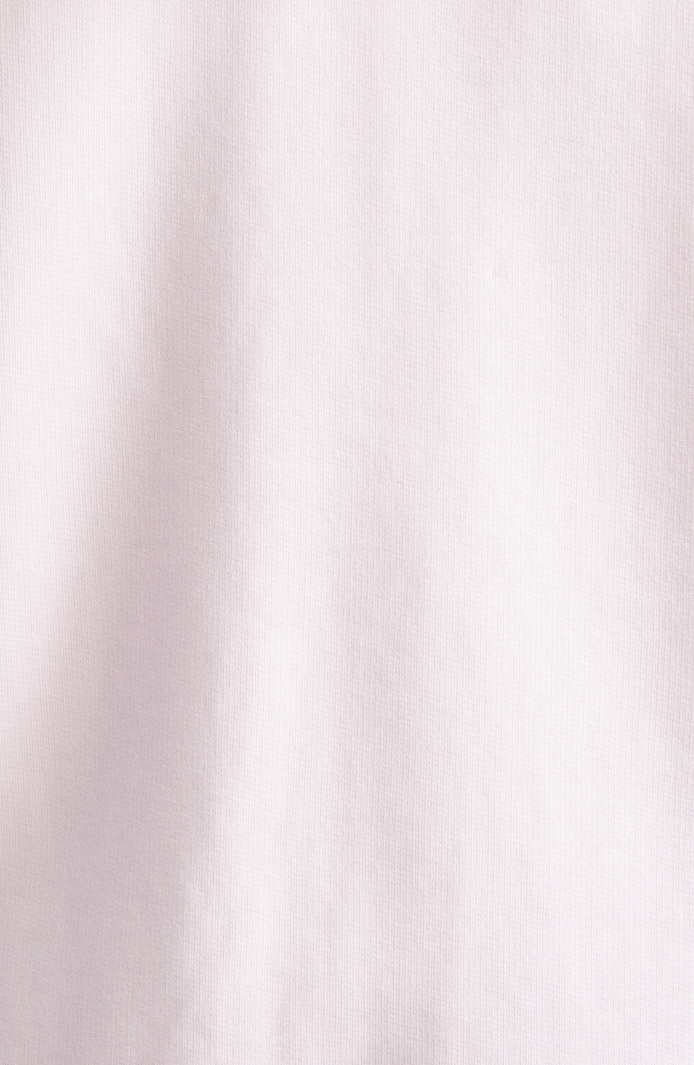 Acne Studios Fupiter Face Patch Fleece Zip Hoodie in Blossom Pink at Nordstrom - 6