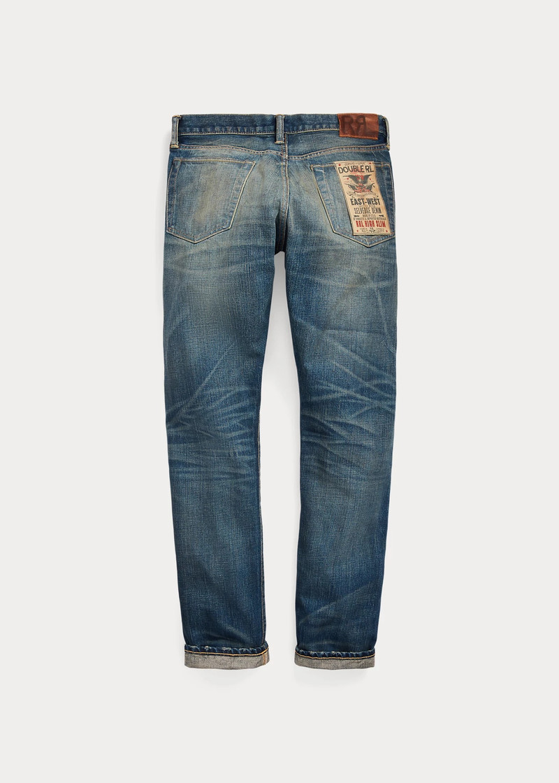 RRL by Ralph Lauren High Slim Yosemite Selvedge Jean outlook