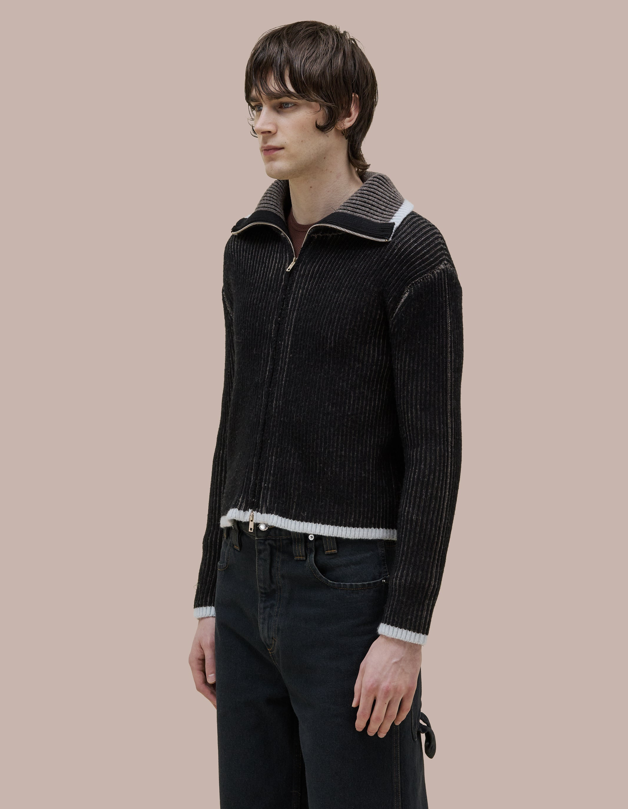 HUDDLE ZIP SWEATER - 3
