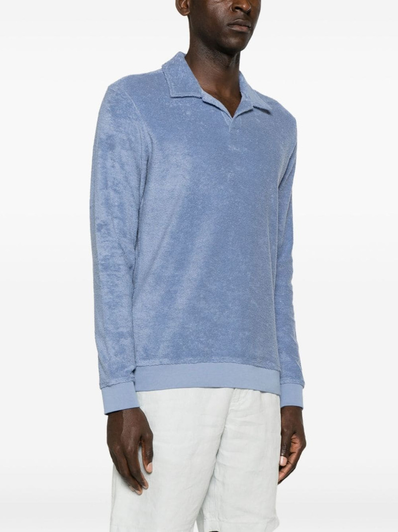 Santino towelling-finish polo shirt 3