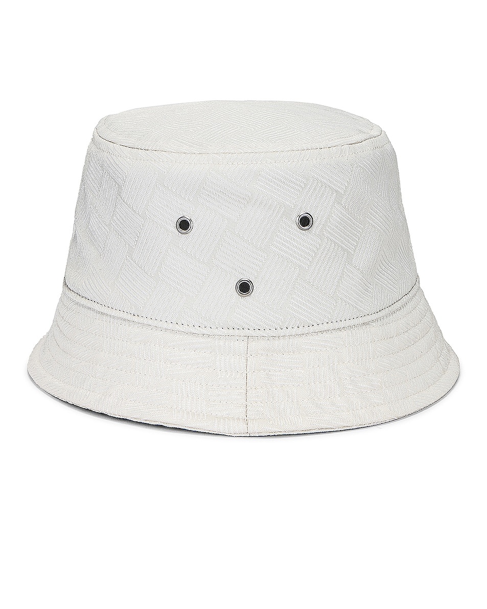 Intreccio Jacquard Nylon Bucket Hat - 1