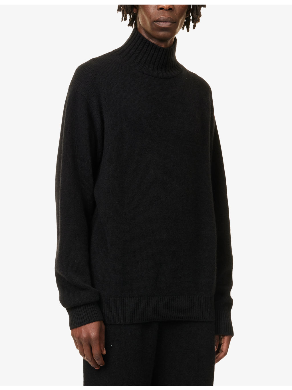 Relaxed-Fit Turtleneck Cashmere Jumper - 3