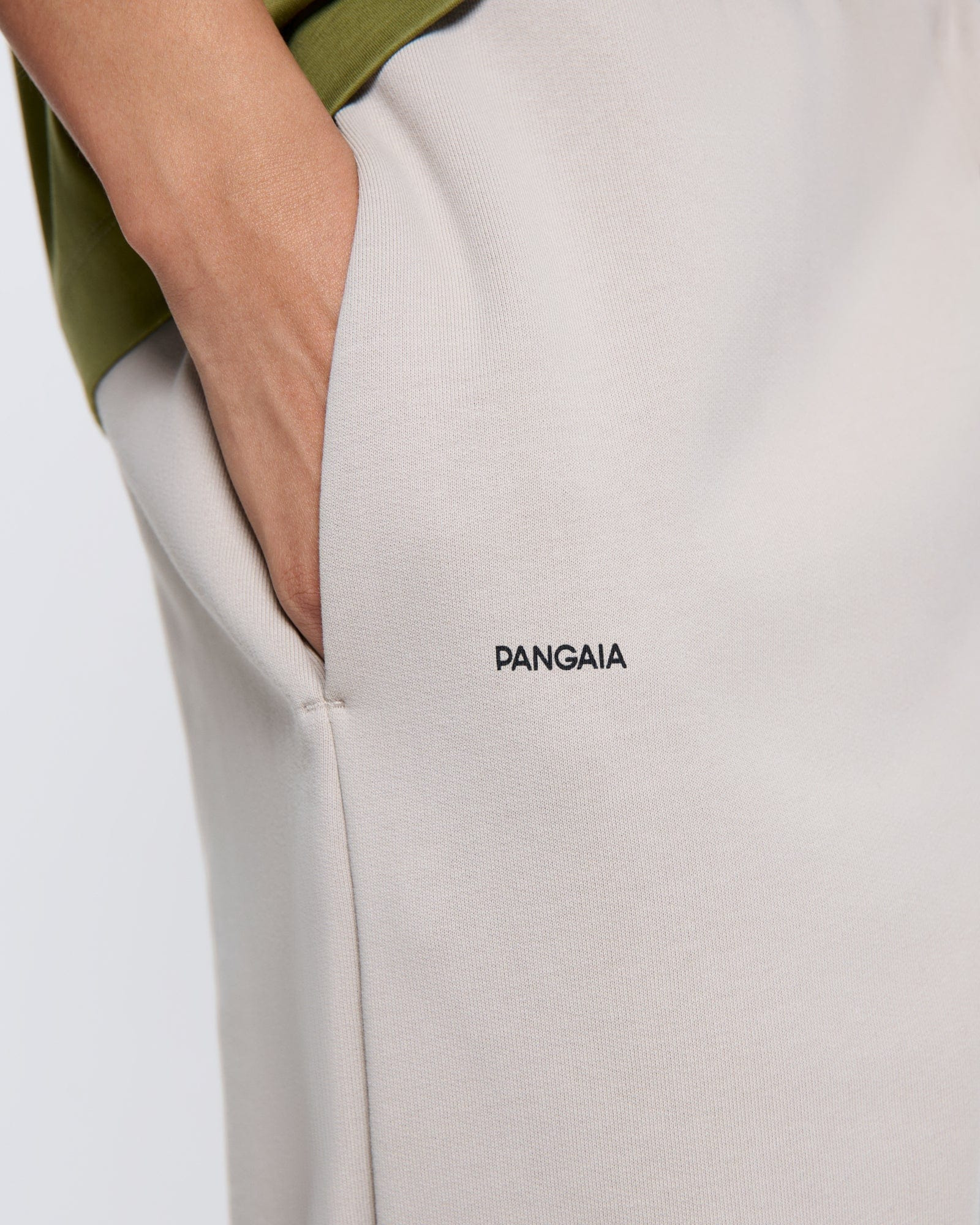 Womens DNA Barrel-Leg Track Pants - Stone - 4