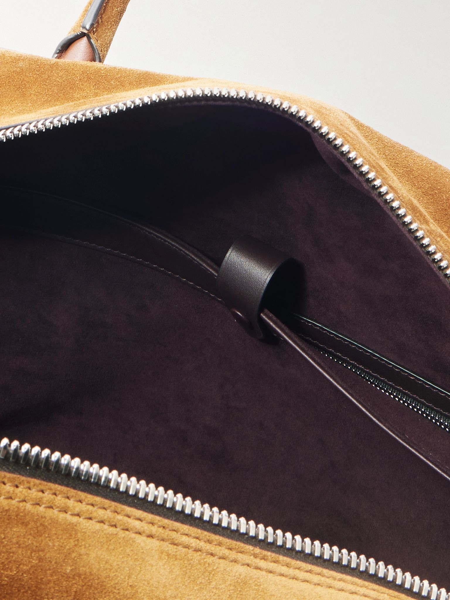 Closer Two Day Suede Holdall Tan - 5