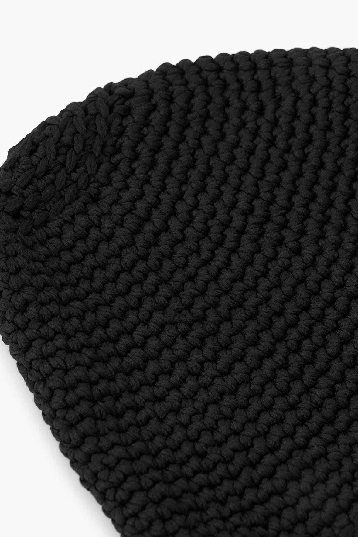 STAUD CROCHET HAT BLACK - 5