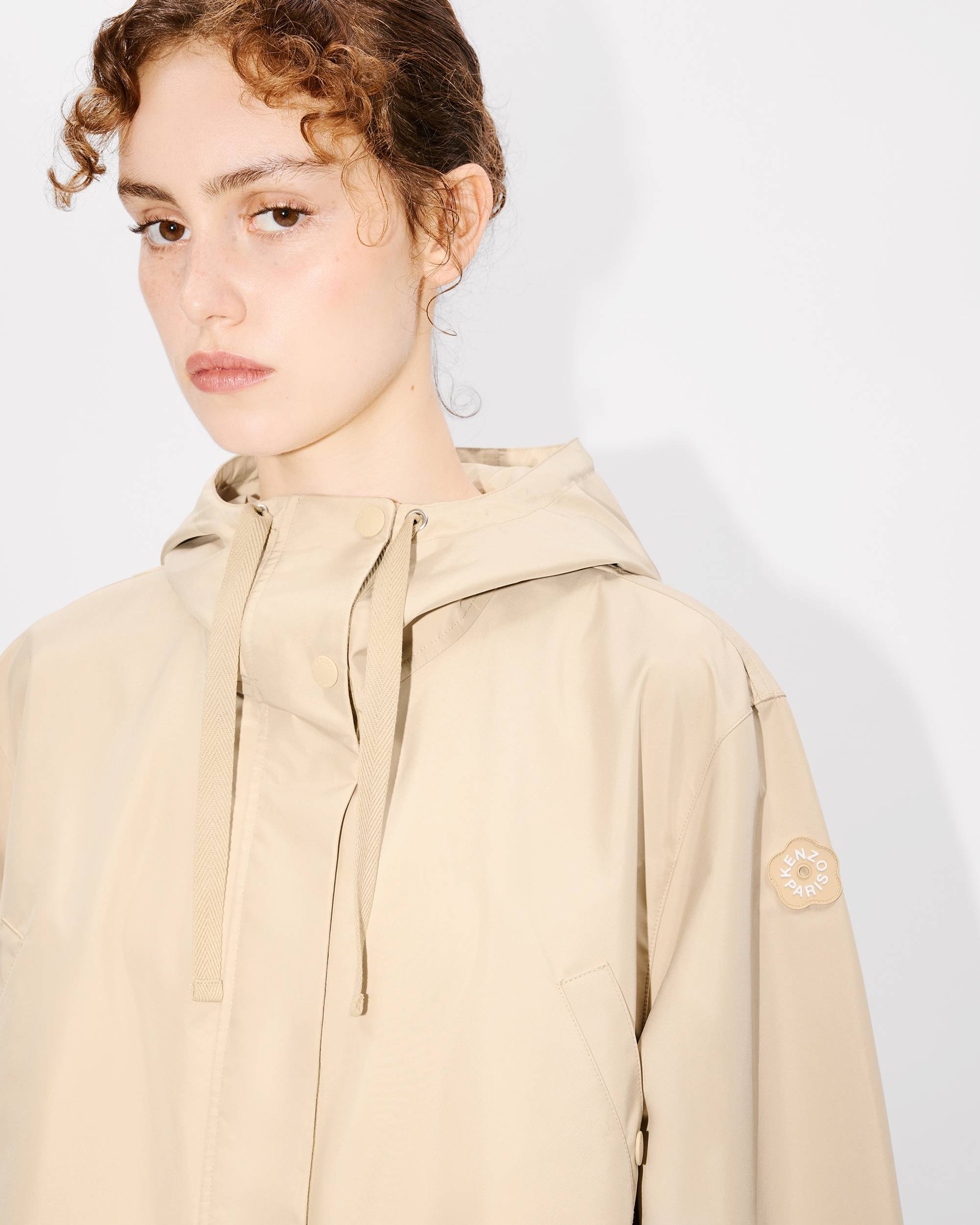'Boke Flower 2.0' long windbreaker - 5