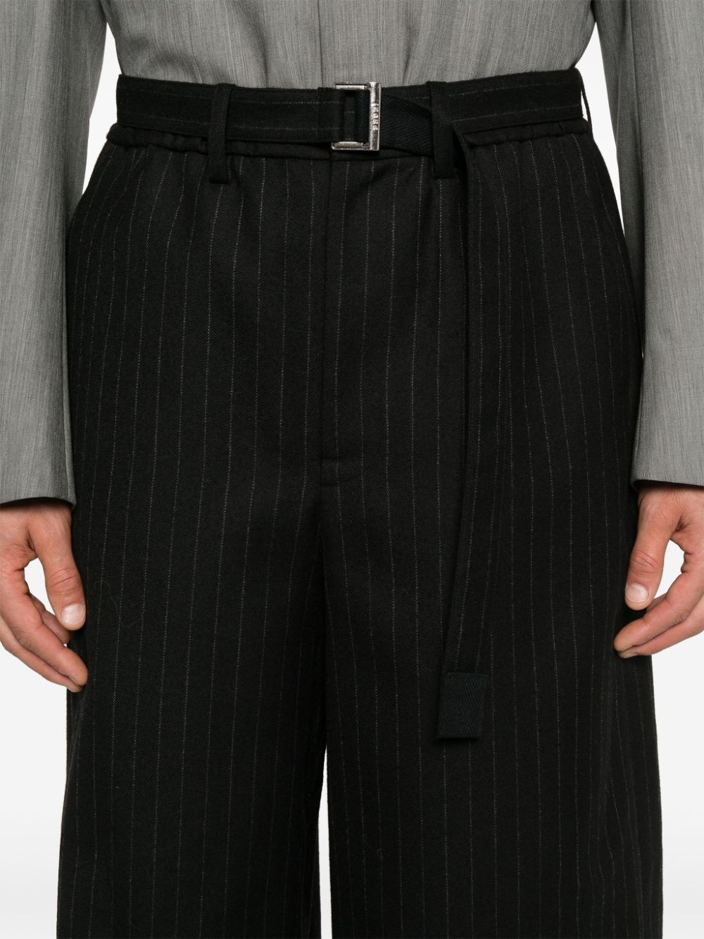 pinstriped trousers - 5