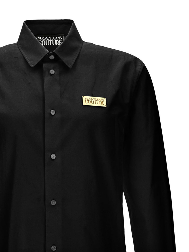 VERSACE JEANS COUTURE logo-patch shirt outlook