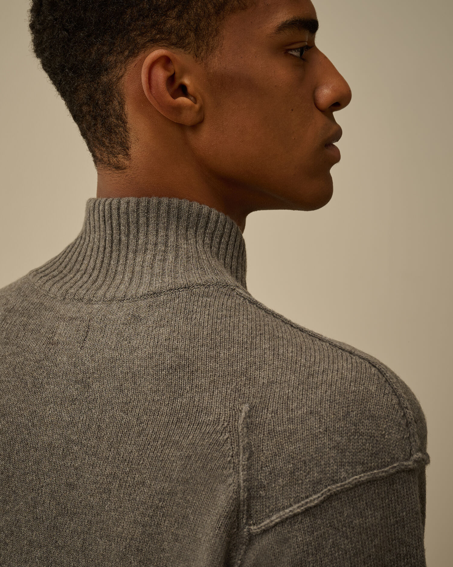 Lambswool GRS Full Zip Sweater - 6